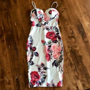 Pink Boutique floral dress